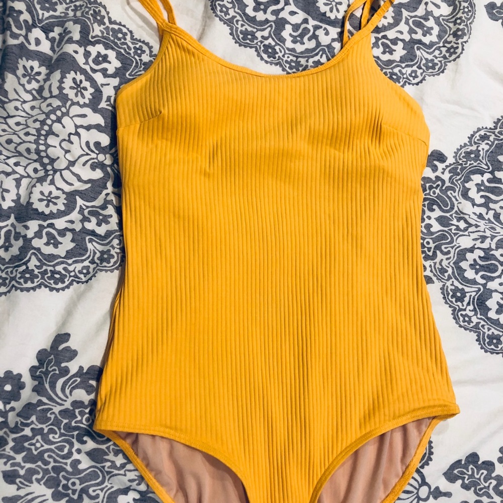 Albion marigold swim suit